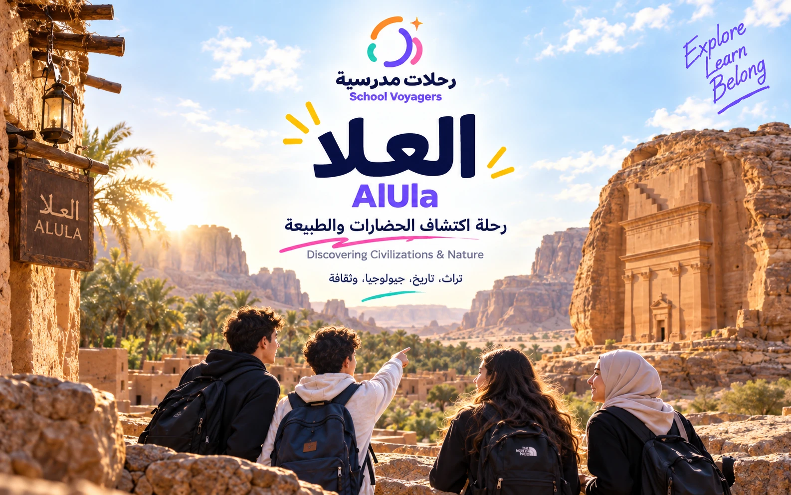العلا | رحلة اكتشاف الحضارات والطبيعة