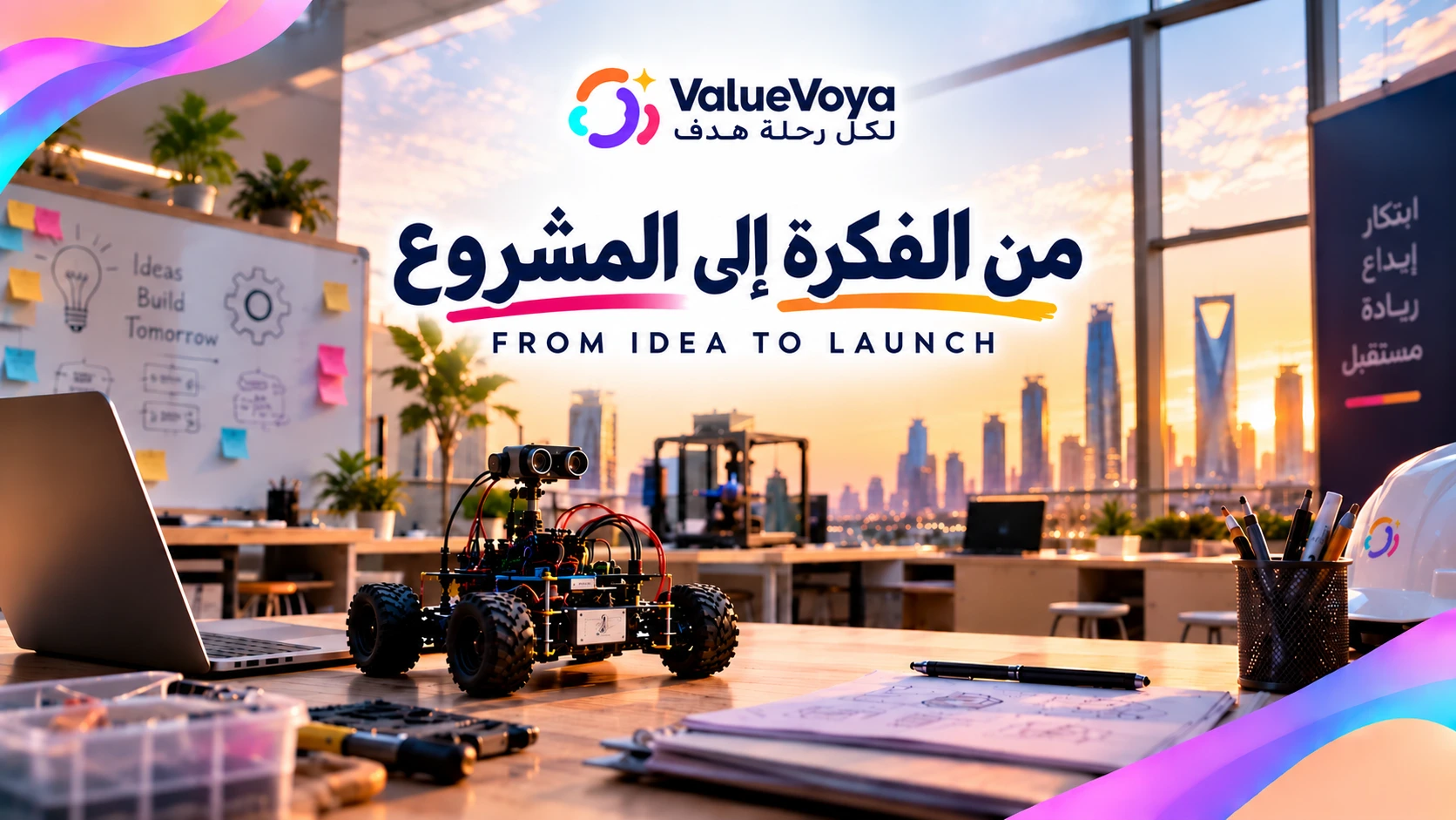 من الفكـره إلى المشروع
