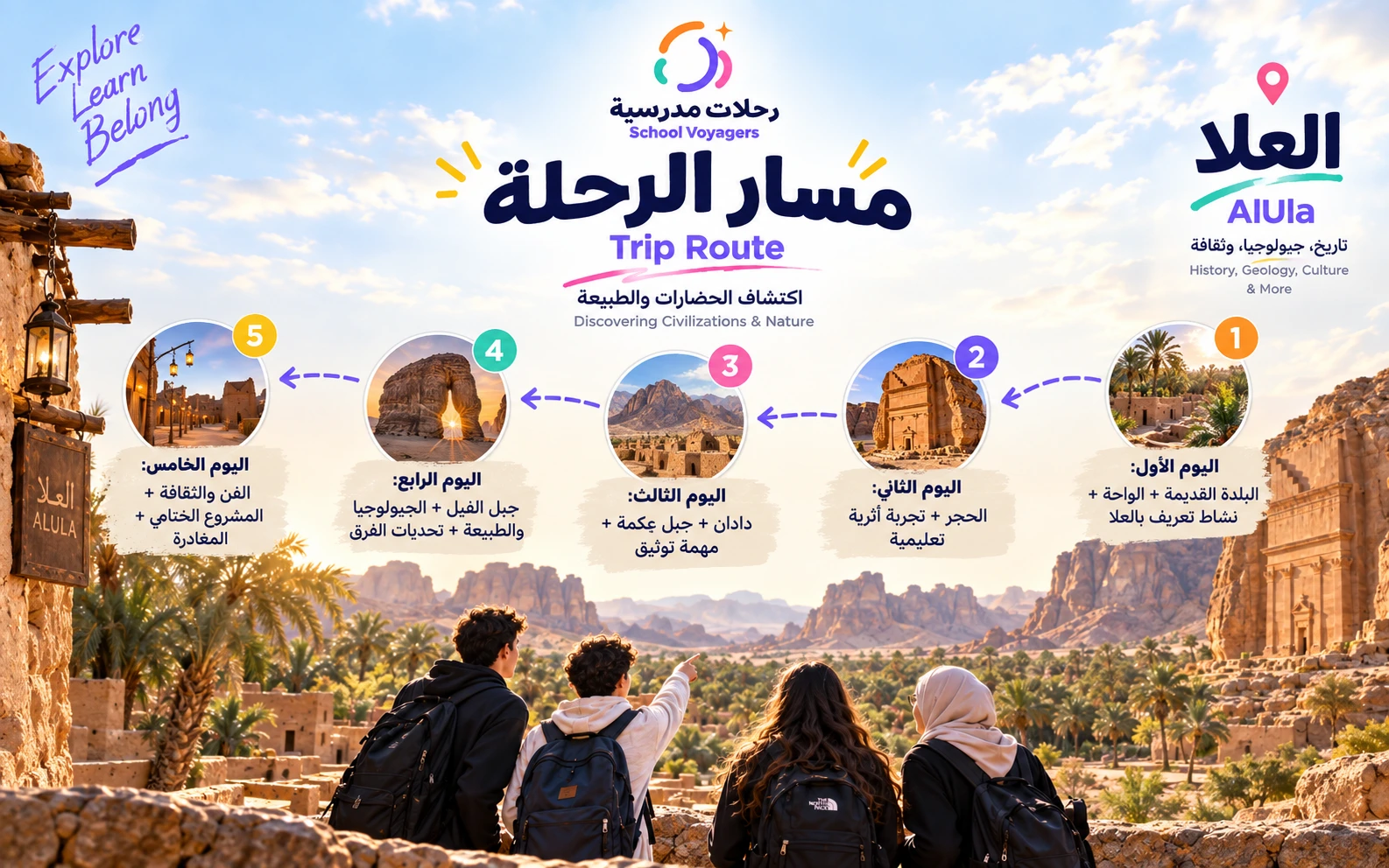 العلا | رحلة اكتشاف الحضارات والطبيعة