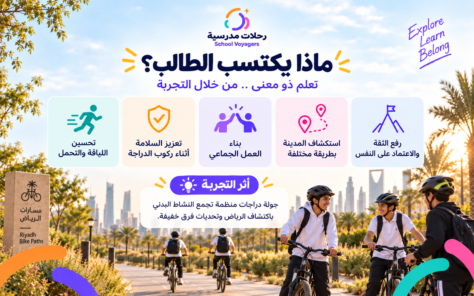 🚲 رياض على الدراجة