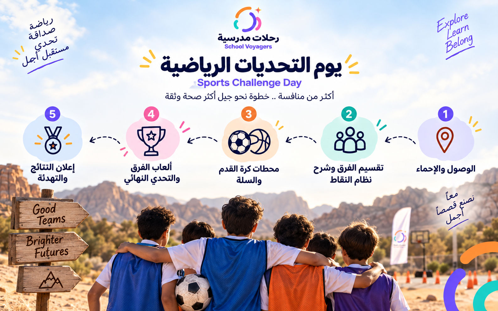 ⚽ يوم التحديات الرياضية